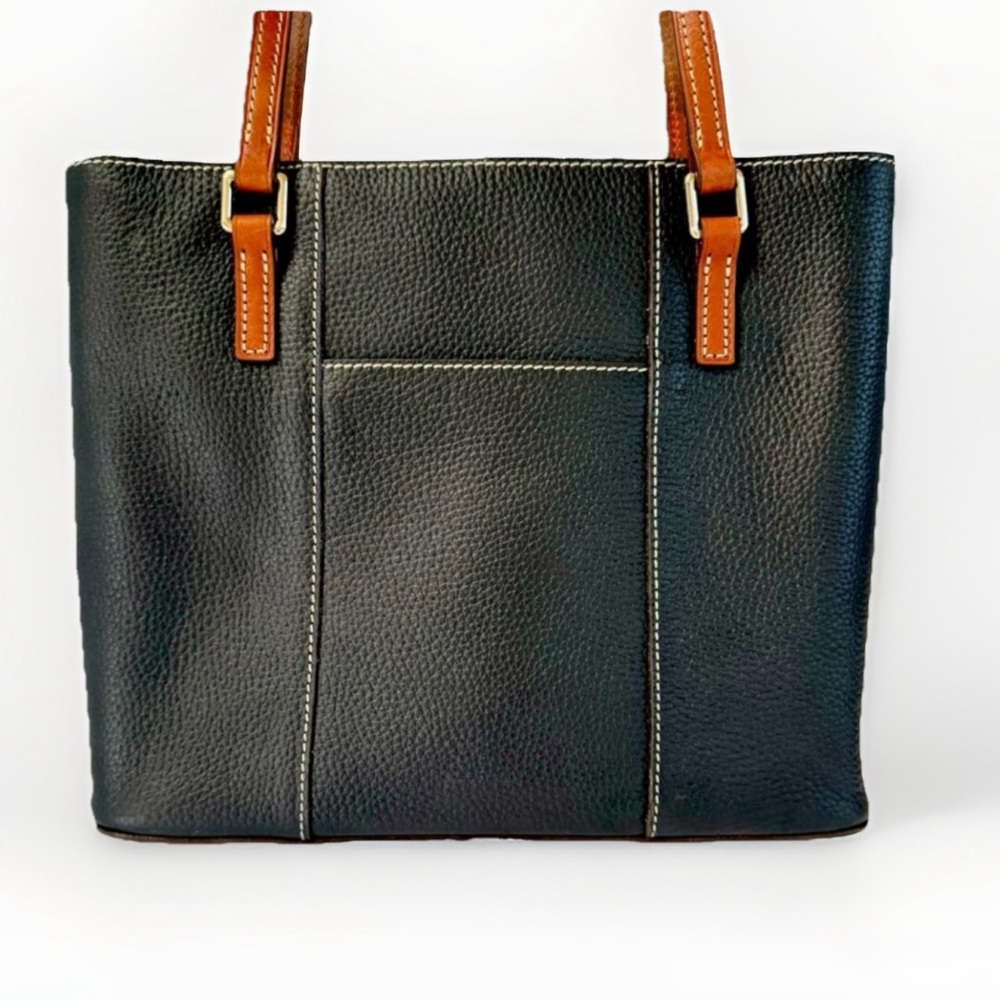 Dooney & Bourke Black and Brown Tote - Picture 16 of 16